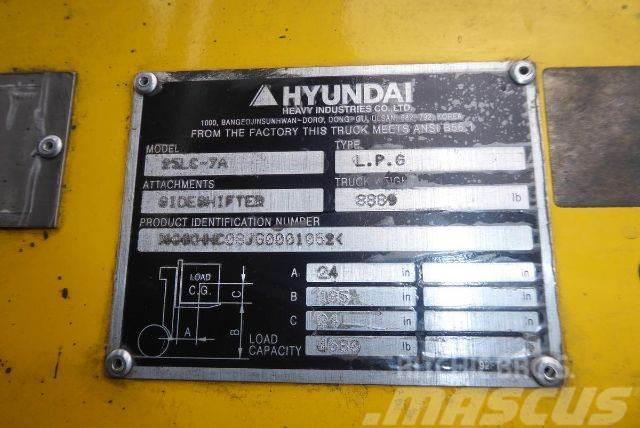 Hyundai 25LC-7A Autokrāvēji - citi