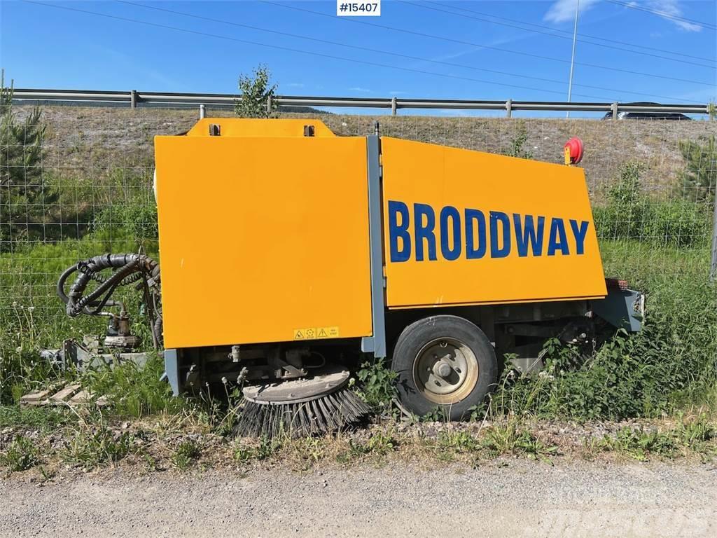 Broddway combi sweep trailer Ielu tīrīšanas mašīnas