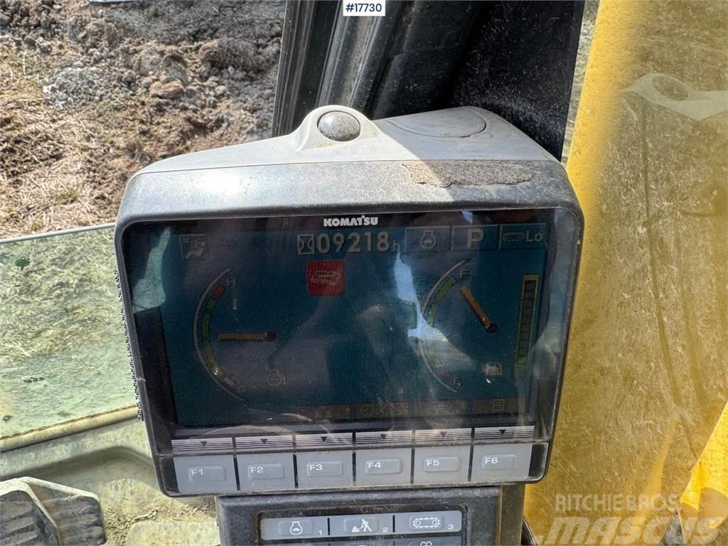Komatsu PC210LC-SK tracked excavator w/ tilt and 2 buckets Kāpurķēžu ekskavatori