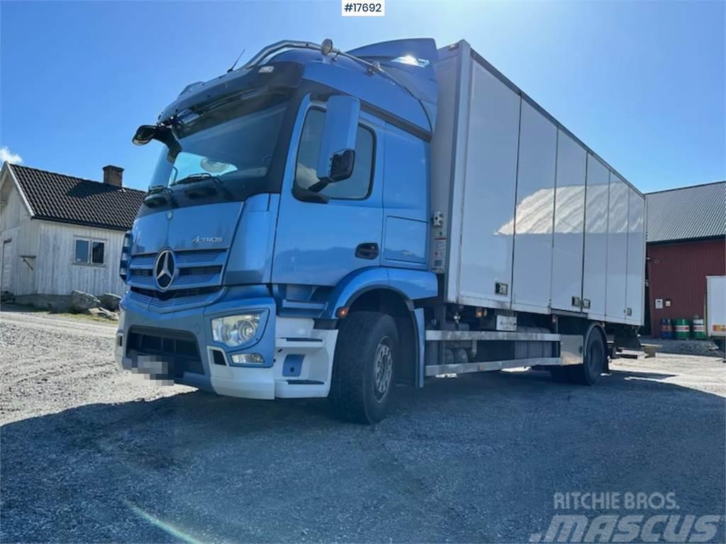 Mercedes-Benz Actros 4x2 Box truck w/ full side opening and frid Furgons