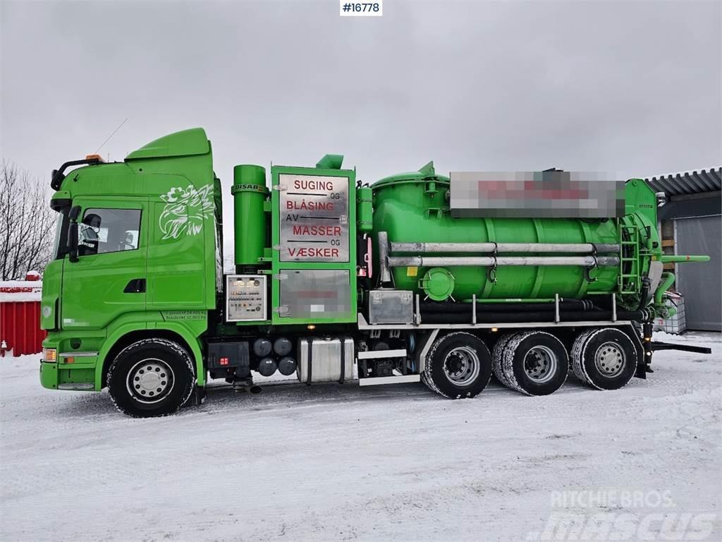 Scania R420 tridem 8x4 super suction w/only 1 owner Pilsētas atkritumvedēji
