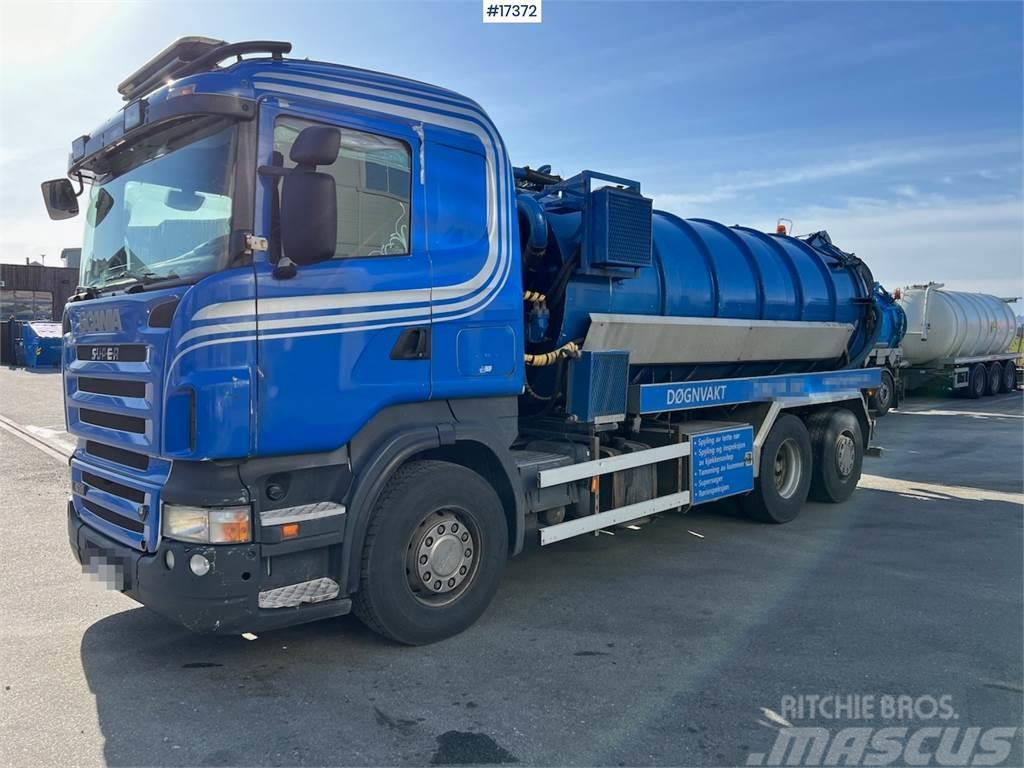 Scania R500 6x2 vacuum/flush truck Pilsētas atkritumvedēji
