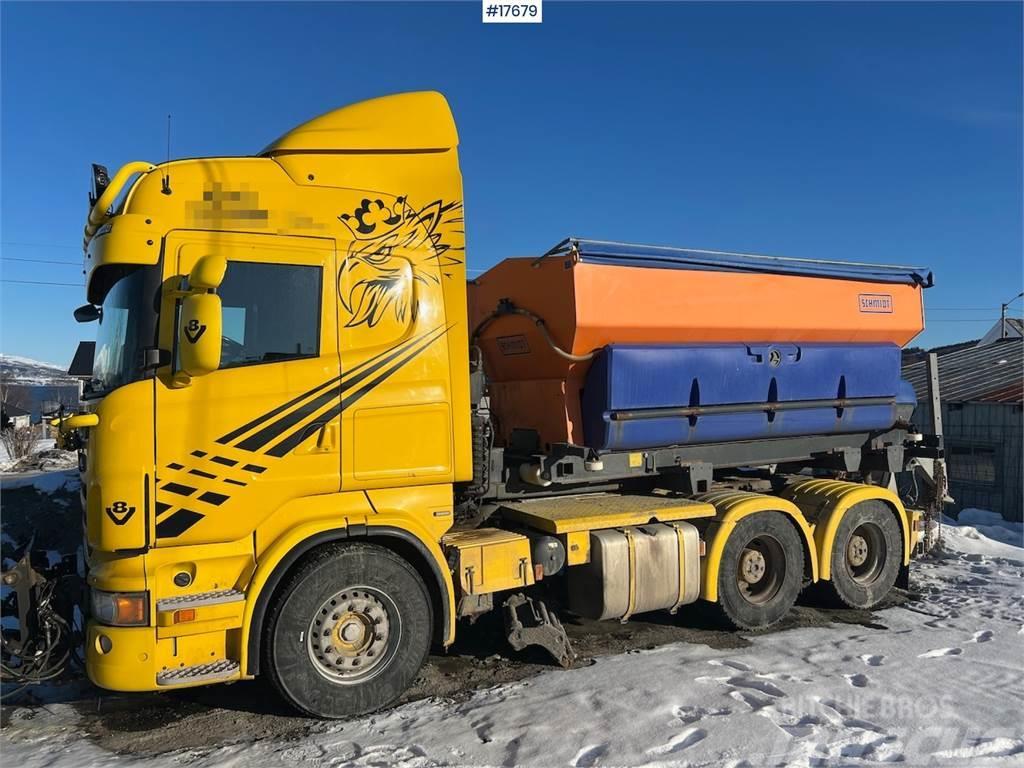 Scania R620 6x4 snow rigged combi truck Vilcēji