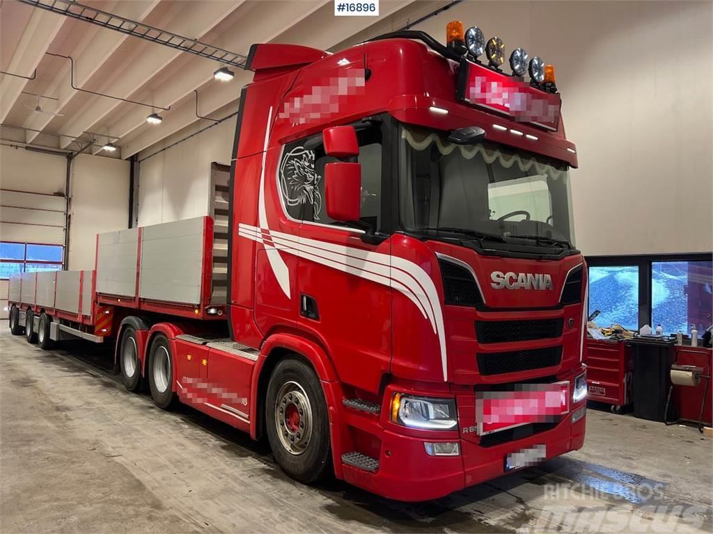 Scania R650 6x4 tow truck w/ hydraulics WATCH VIDEO Vilcēji