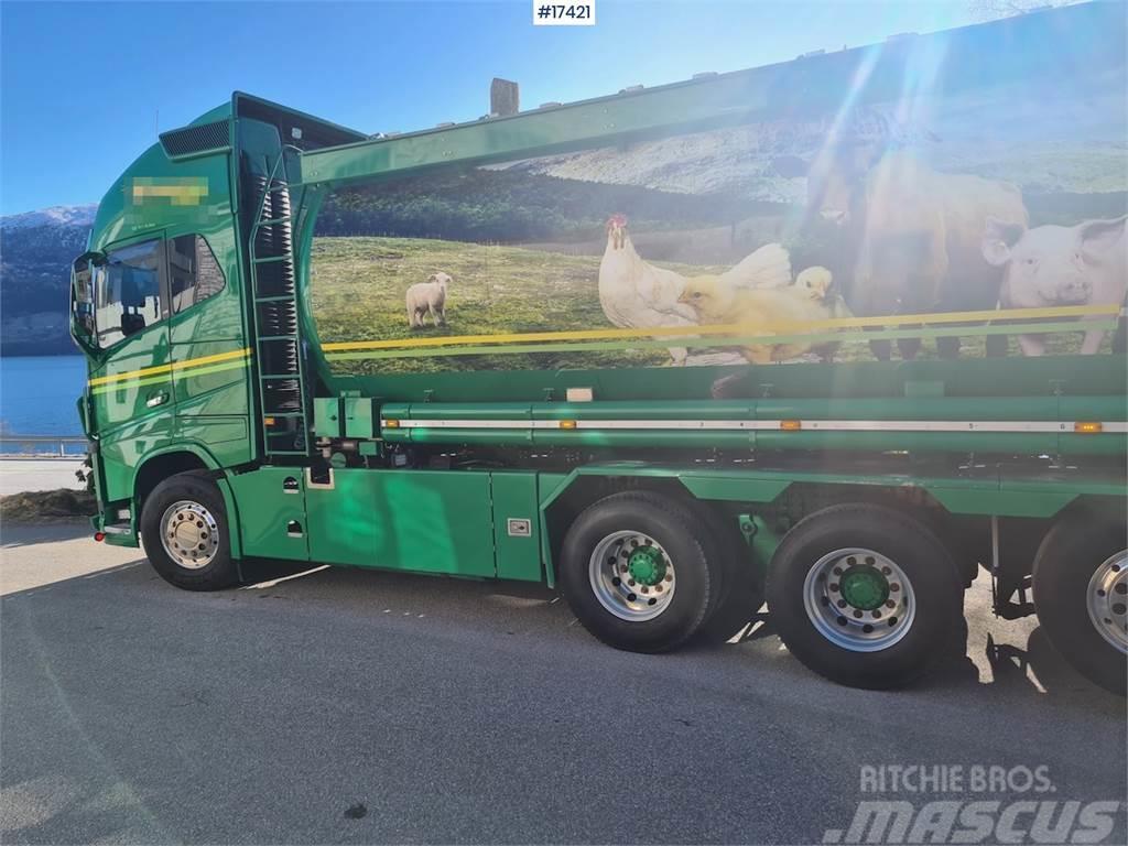 Volvo FH 8x4 bulk truck w/ VM Tarm 2 axle bulk trailer Citi