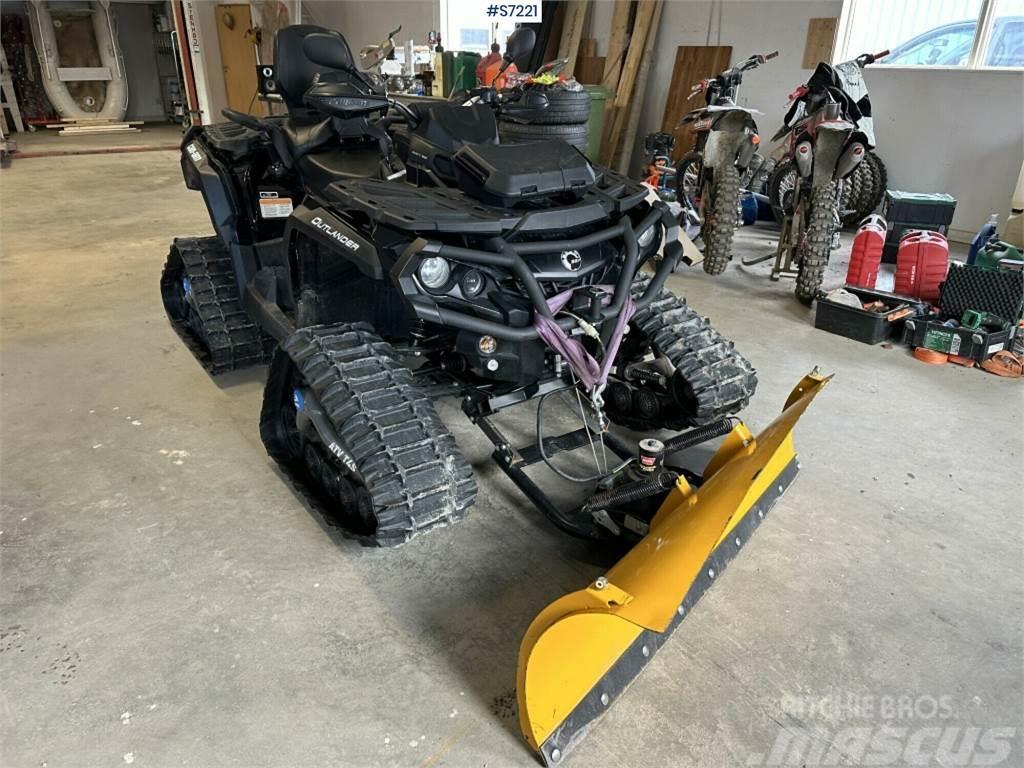 Can-am Outlander 1000 Max XTP with track kit, plow and sa Citi