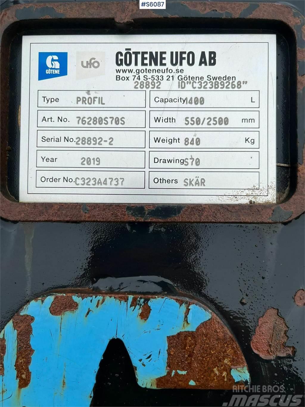 Götene UFO S70 Profile bucket Kausi