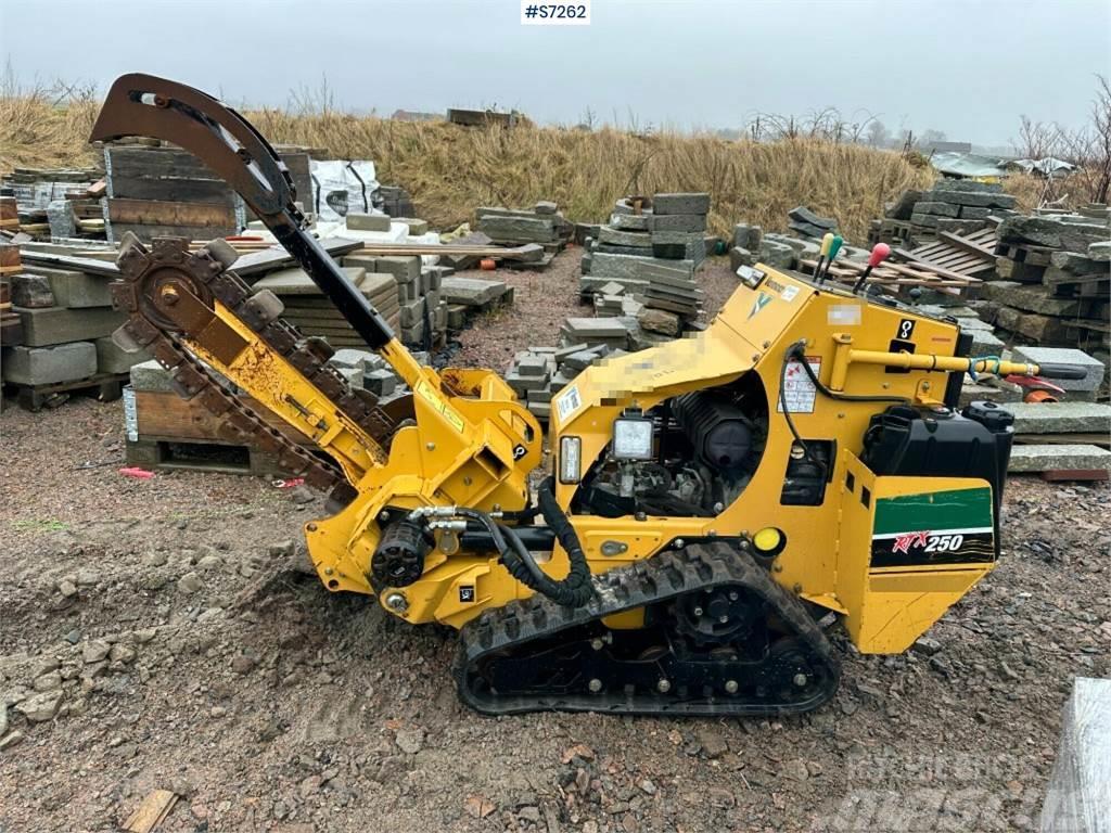 Vermeer RTX250 Trencher SEE VIDEO Citi