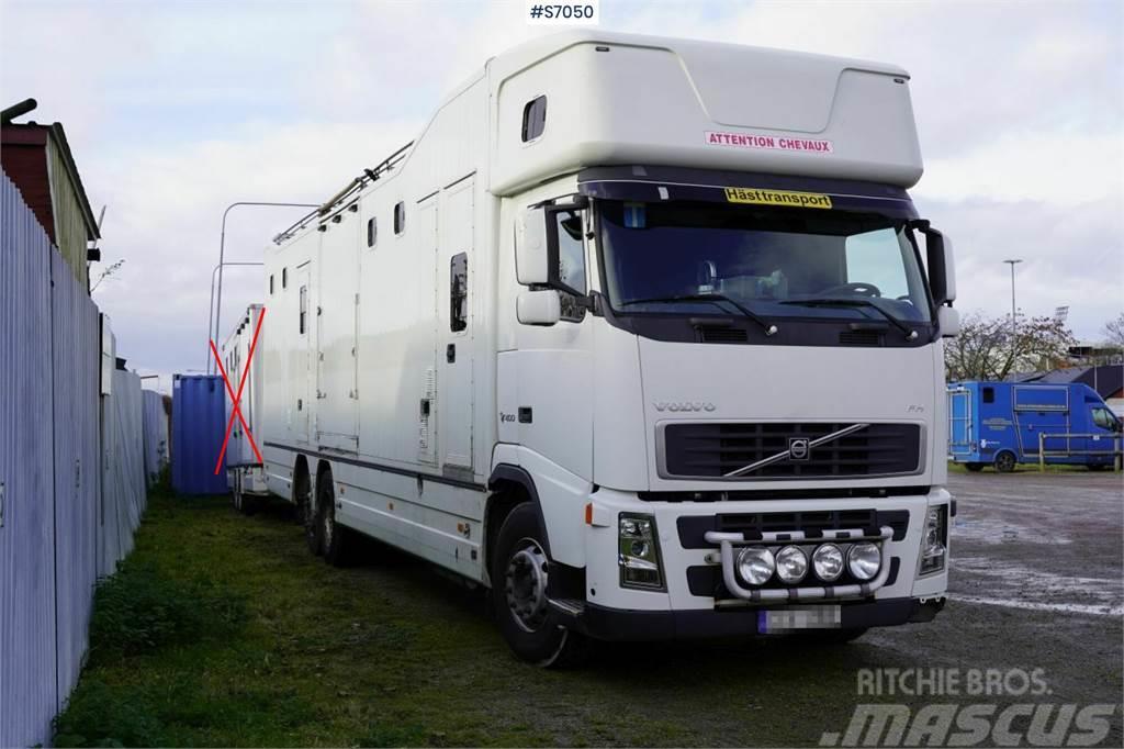 Volvo FH 400 6*2 Horse transport with room for 9 horses Dzīvnieku pārvadāšanas transports