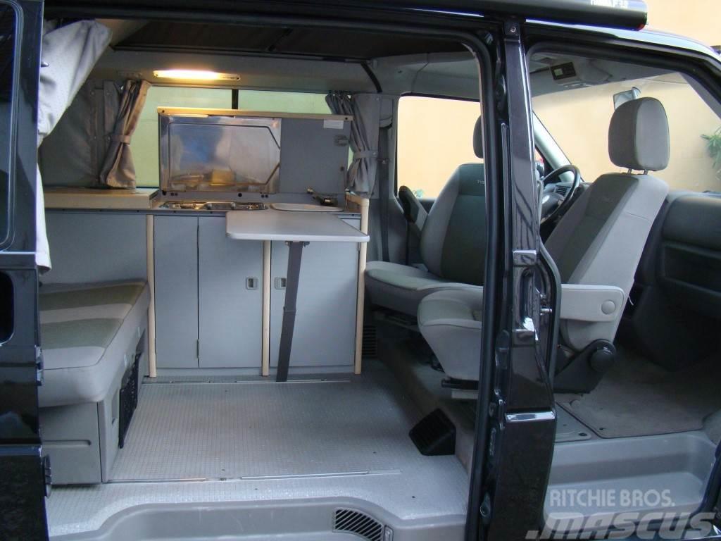 Volkswagen T4 California Freestyle Kemperi un dzīvojamās piekabes