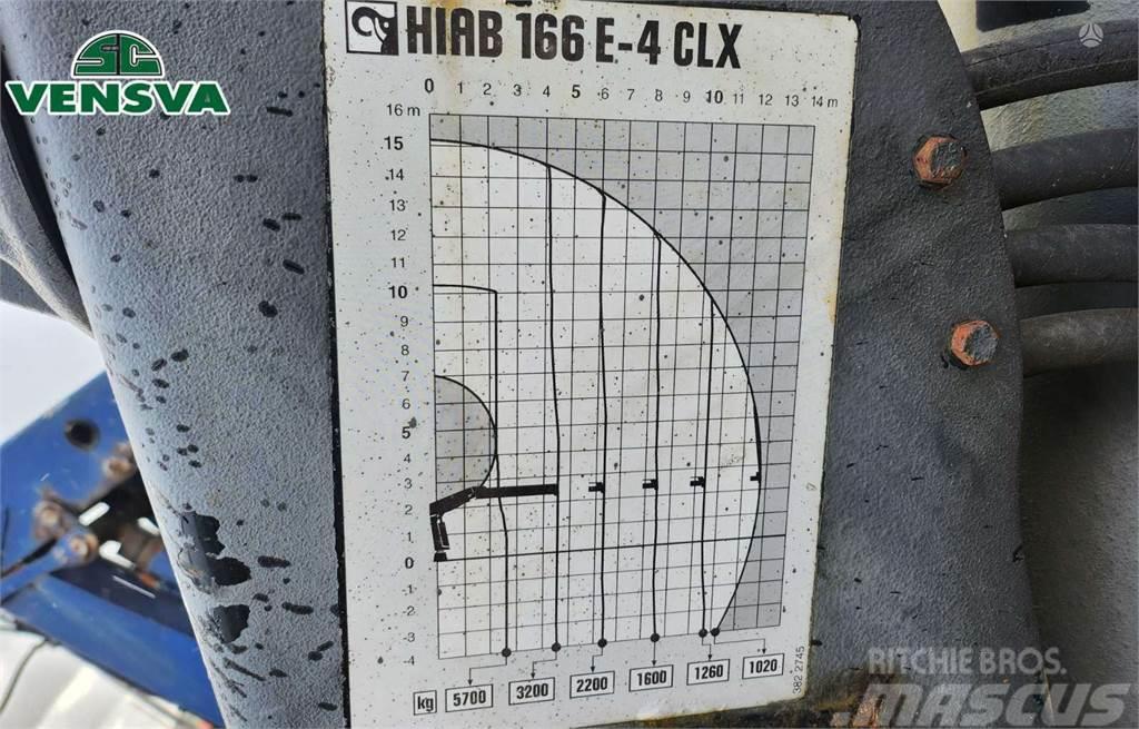 Hiab 166 E-4 CLX WITH REMOTE CONTRO Pašgrābji