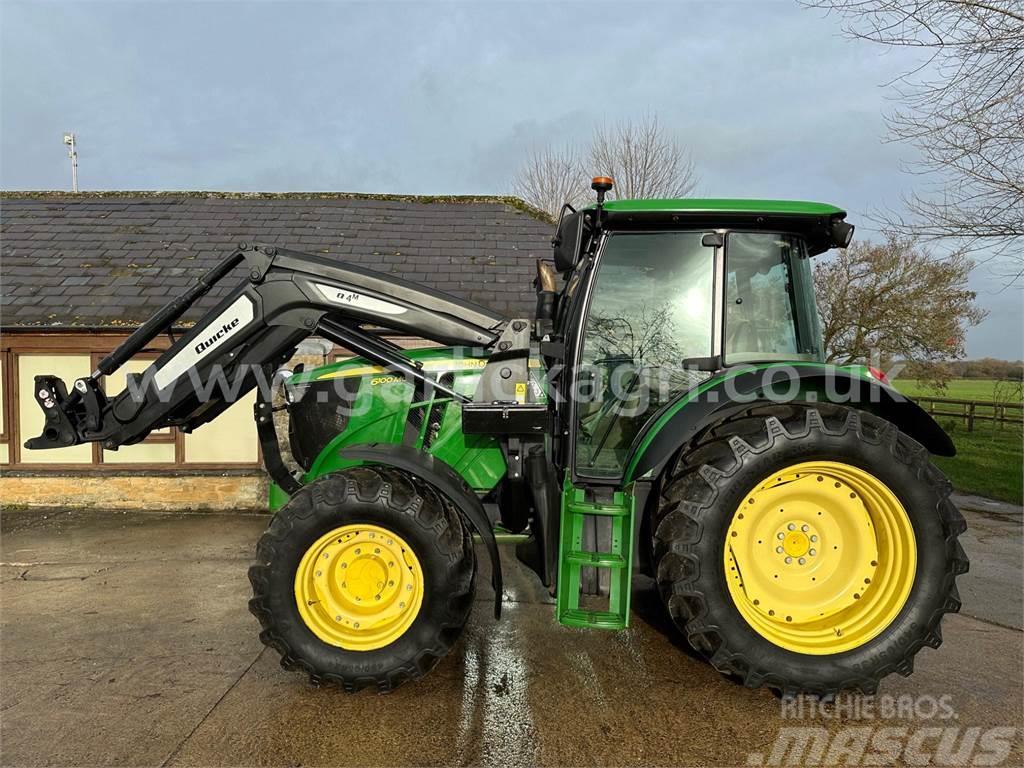 John Deere 6100MC Tractor c/w 2019 Quicke Q4M Loader Traktori