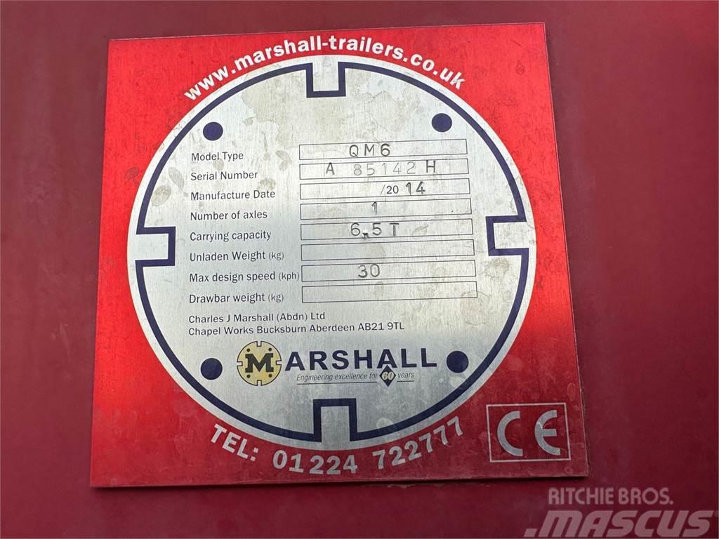 Marshall QM6 Grain Trailer Graudu pārkraušanas piekabes