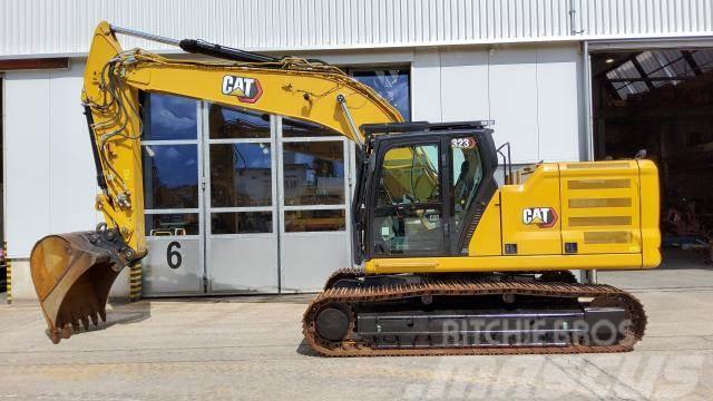 CAT 323-07 CW40s CAT 2D E-fence Ekskavatori