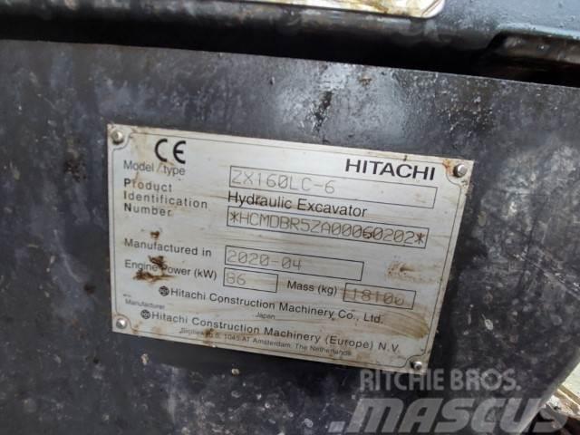 Hitachi ZX160 LC-6 Kāpurķēžu ekskavatori
