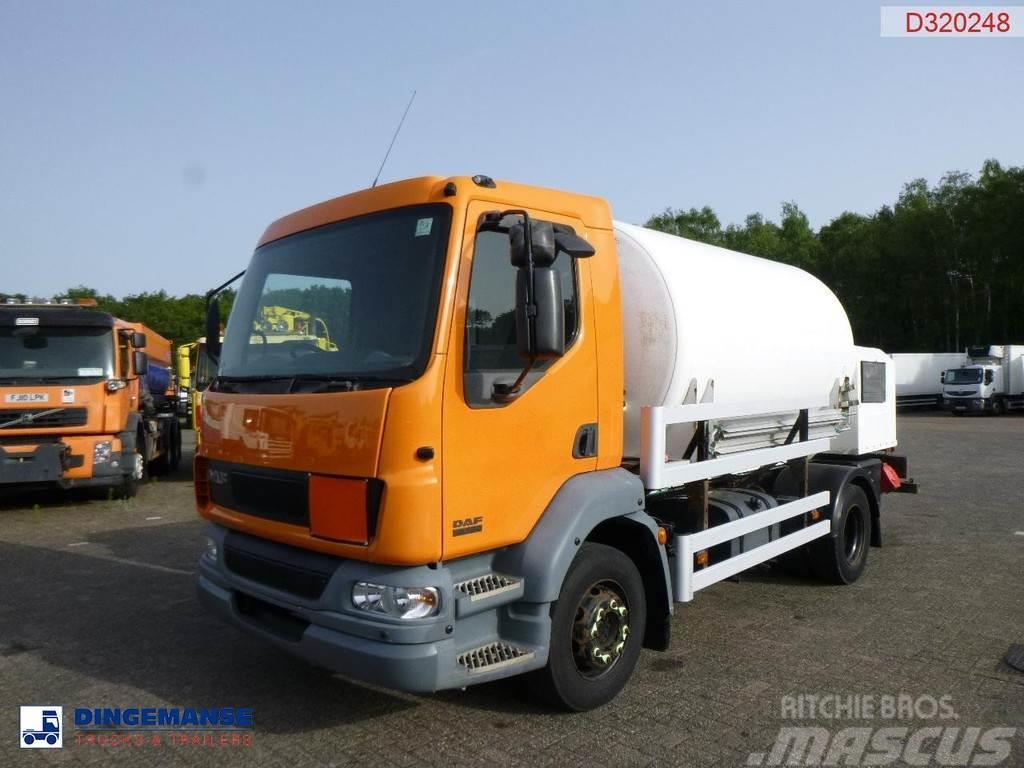 DAF LF 55.180 4x2 RHD ARGON gas truck 5.9 m3 Autocisterna