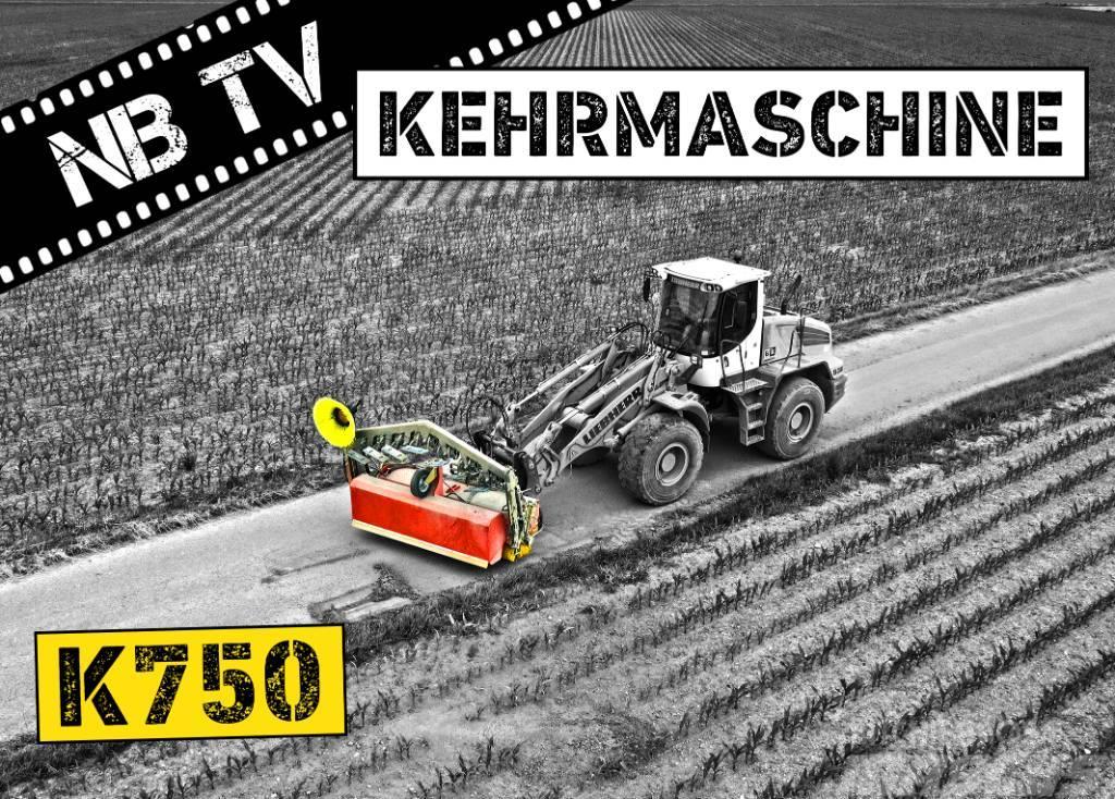 Adler Kehrmaschine K750 | Kehrbesen | Anbaukehrmaschine Ielu tīrīšanas mašīnas