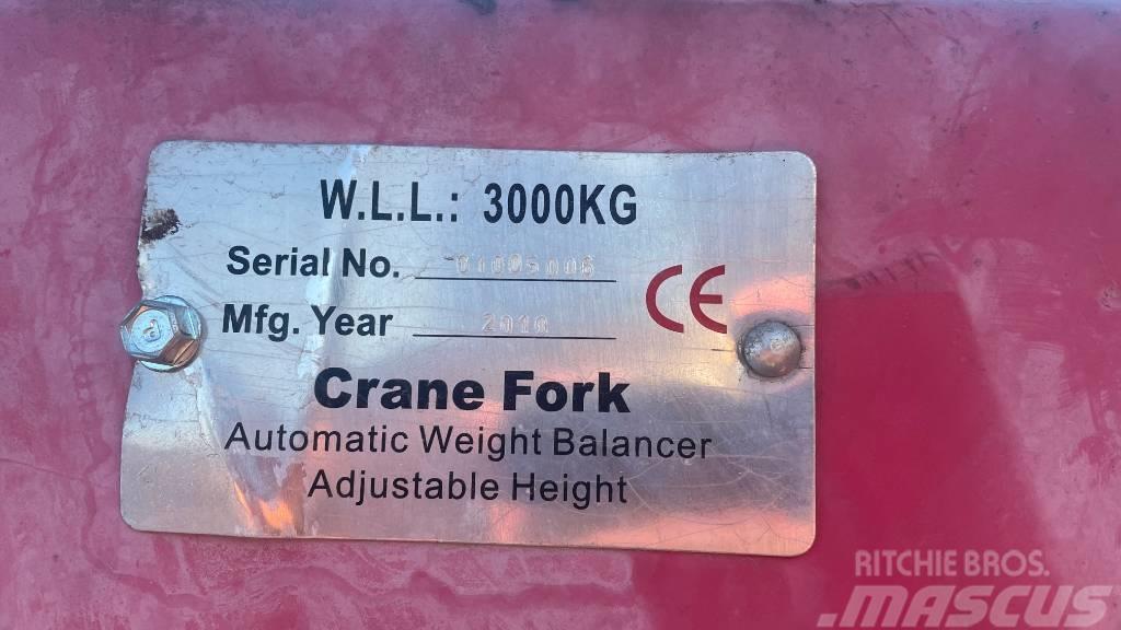  Crane forks Forks Dakšas