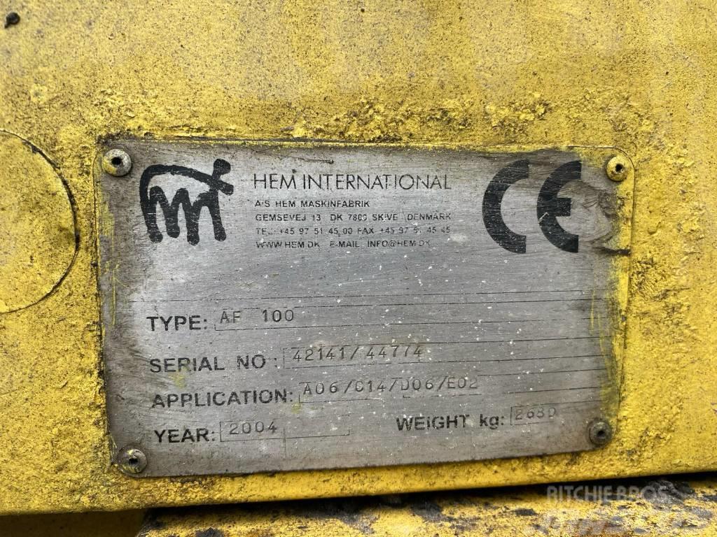  Oletto AF100 Termiskie asfalta konteineri