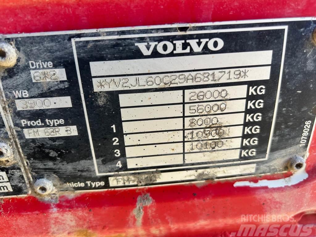 Volvo FM340 6X2 + ROPSONS+EURO5+BOX VIBRATION+FULL STEEL Pašizgāzējs