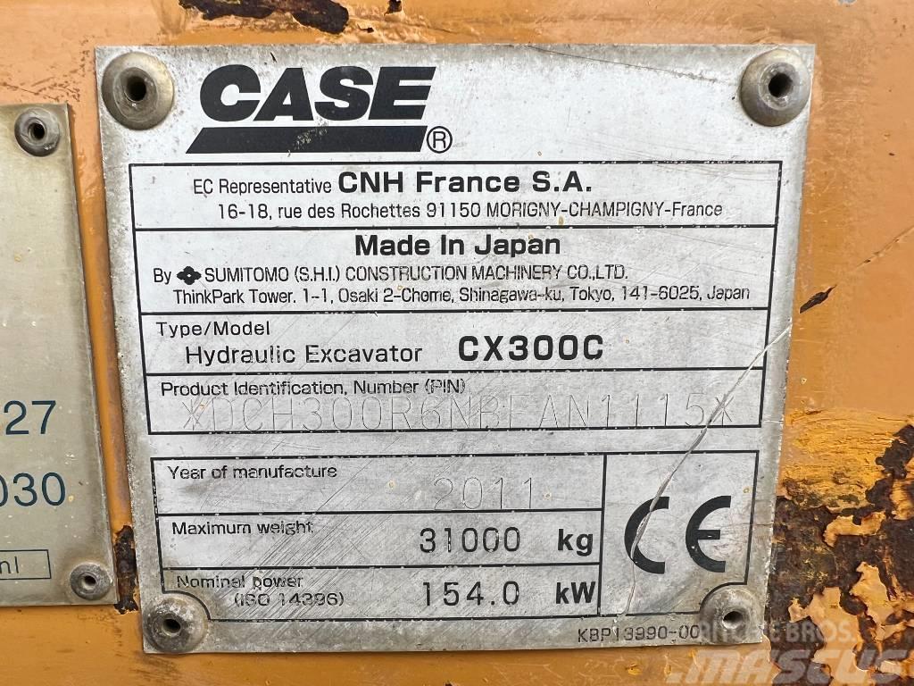 CASE CX300C - Dutch Machine / CE + EPA Industriālie iekrāvēji