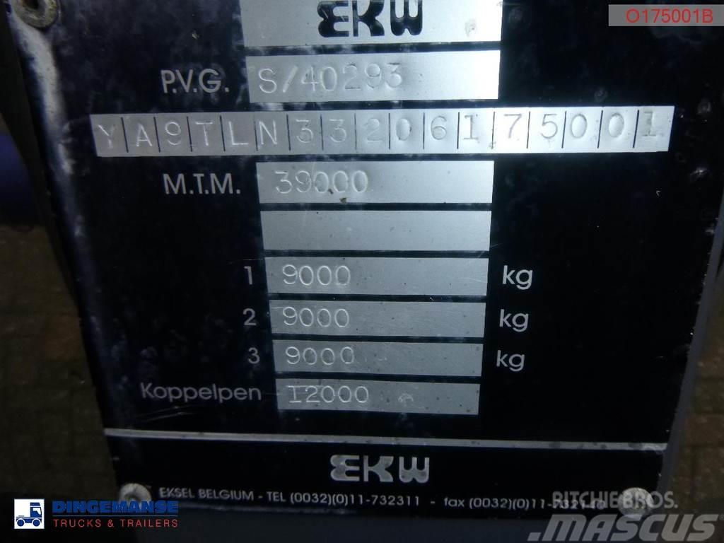 EKW Heavy oil tank inox 32.6 m3 / 1 comp Autocisternas