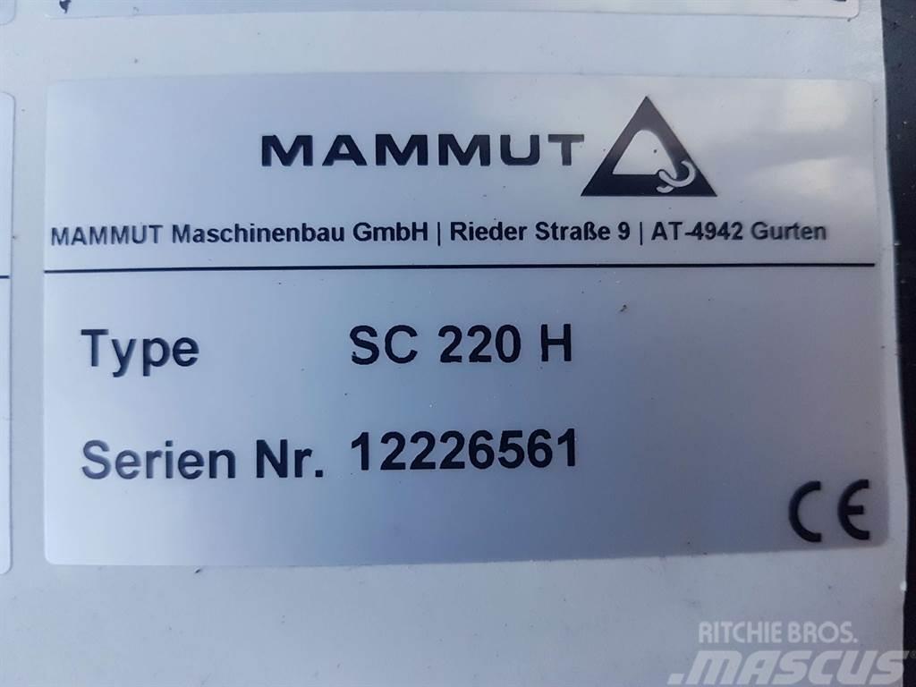 Mammut SC220H - Silage cutter/Silageschneider/Kuilhapper Barotavas