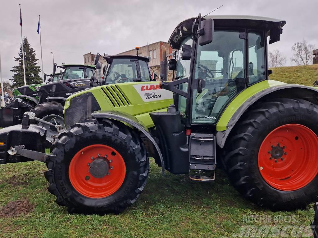 CLAAS Arion 650 Cmatic Traktori