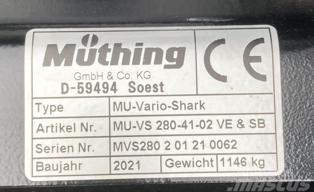 Müthing MU - Vario Shark 2.0 Cita komunālā tehnika/aprīkojums