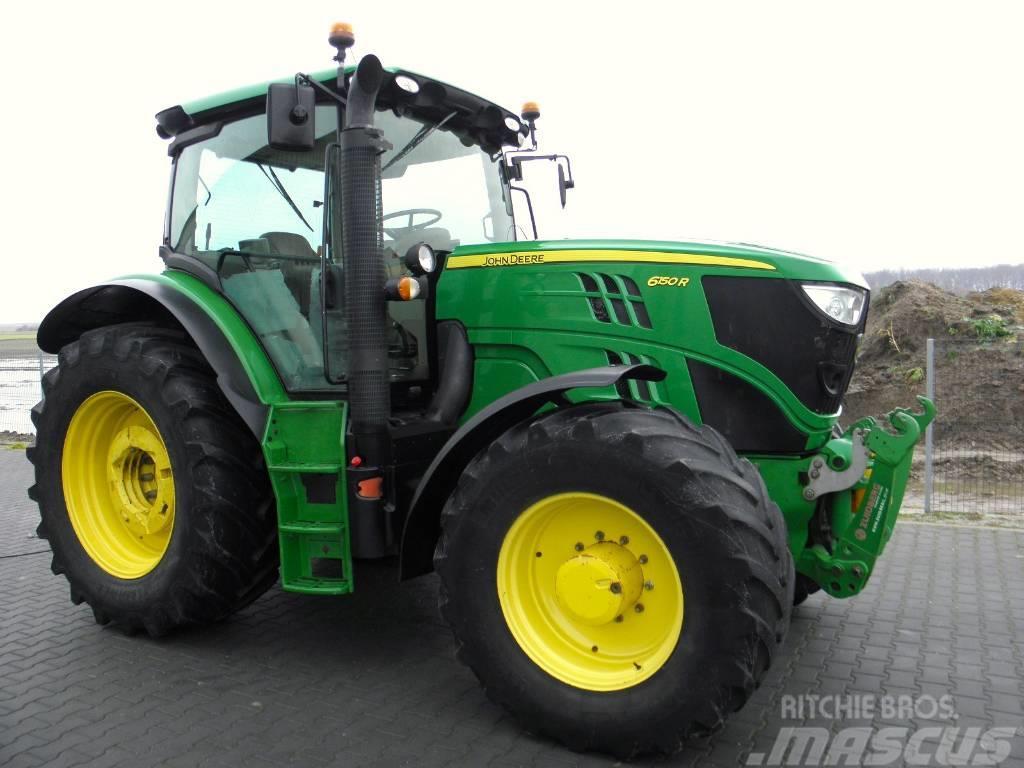 John Deere 6150R 2014 Rok, Przedni TUZ WOM, Stan Bardzo Dobry Traktori