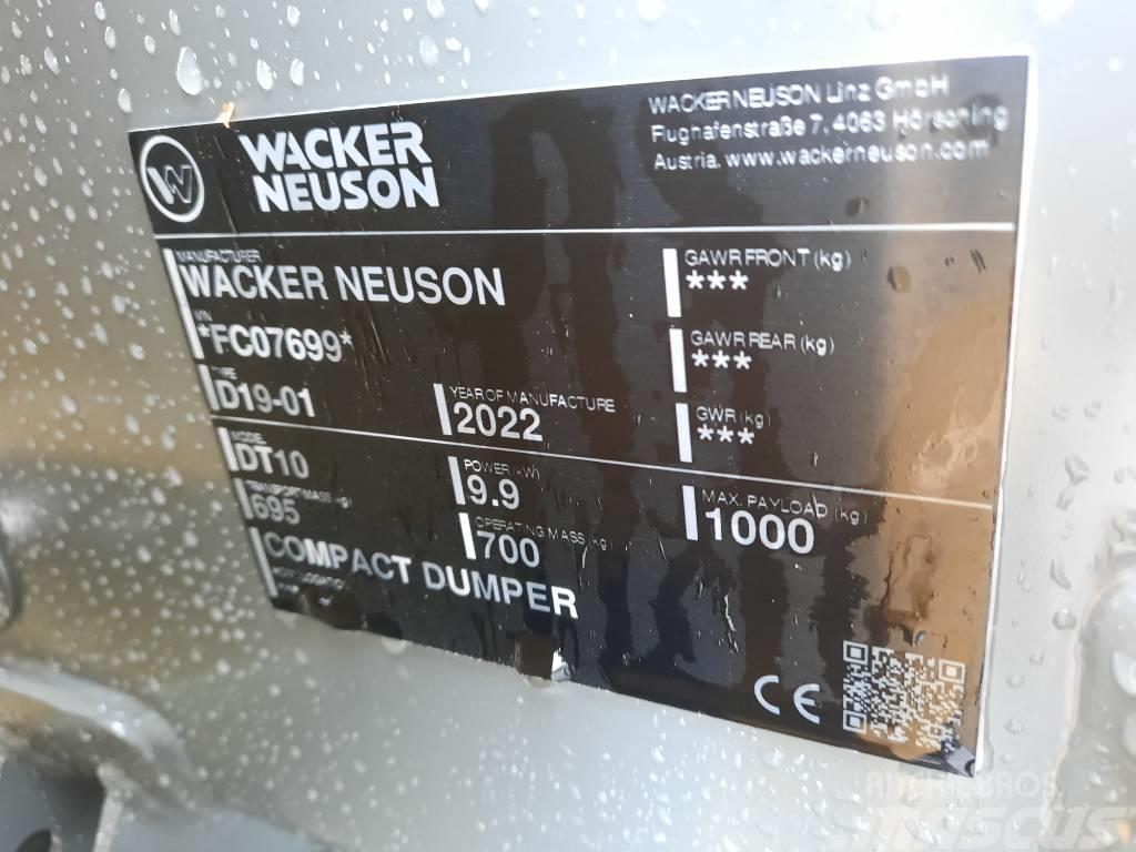Wacker Neuson DT 10 Kāpurķēžu pašizkrāvējs