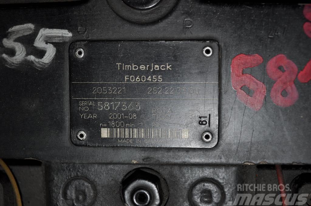 Timberjack 1270C Pompa jazdy F060455 Hidraulika