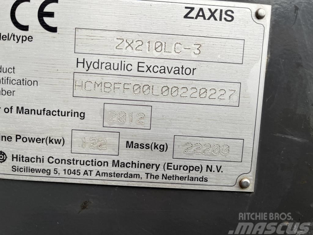 Hitachi ZX 210 LC-3 Kāpurķēžu ekskavatori