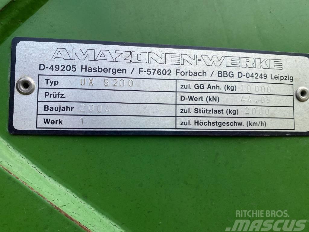 Amazone UX 5200 Piekabināmie smidzinātāji(miglotāji)