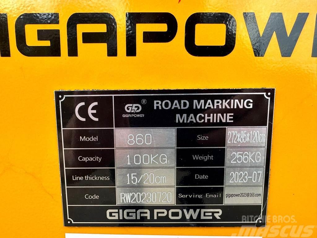  Giga power Road Marking Machine Asfalta dzesēšanas iekārtas