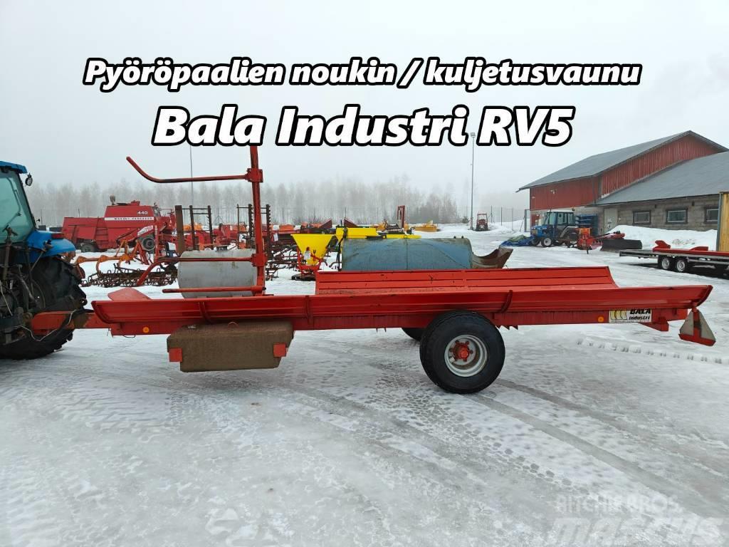 Bala Industri RV5 paalivaunu - VIDEO Ķīpu treileri