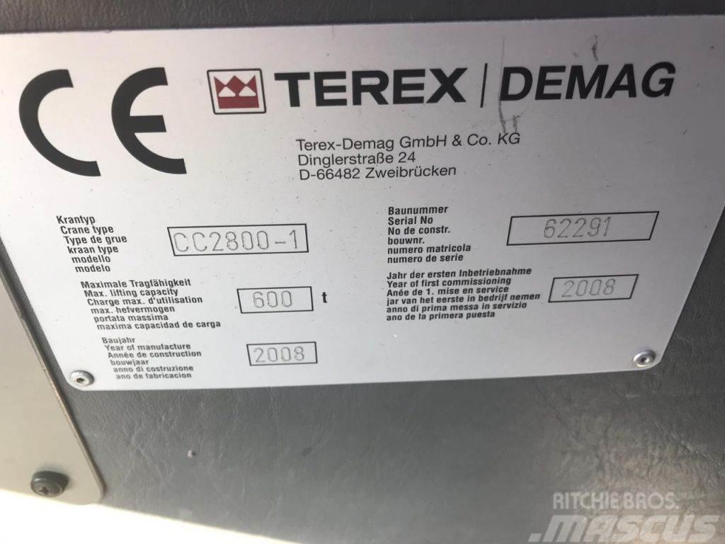 Terex CC2800-1 Kāpurķēžu ceļamkrāni