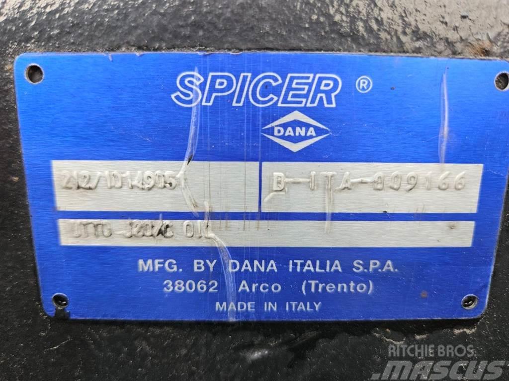 Spicer Dana 212/10149051 - Axle/Achse/As Asis