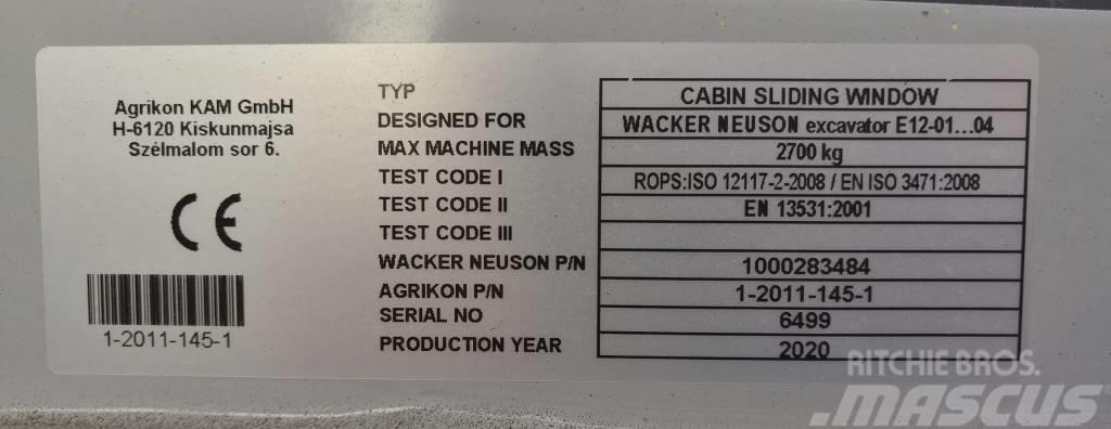 Wacker Neuson ET Citas sastāvdaļas