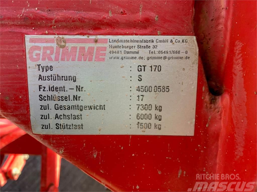 Grimme GT170S Kartupeļu novākšanas kombaini