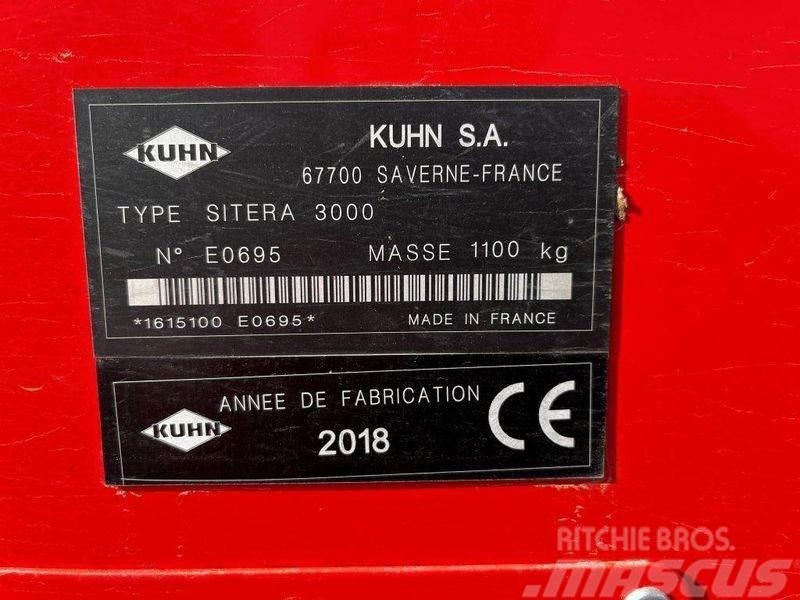 Kuhn Sitera 3000-24DS mit HR304D - alle Sähschare neu Sējmašīnas