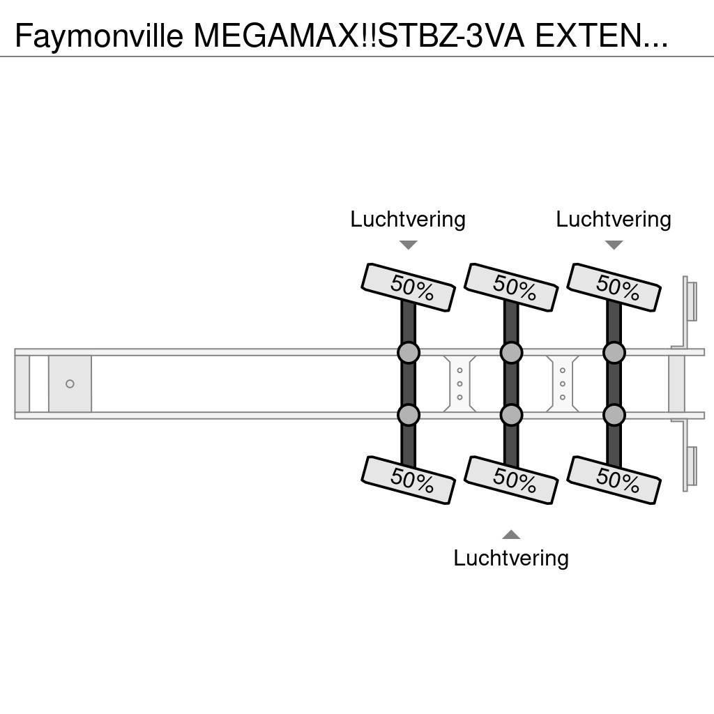 Faymonville MEGAMAX!!STBZ-3VA EXTENDABLE! REMOVABLE NECK!3x St Zemie treileri