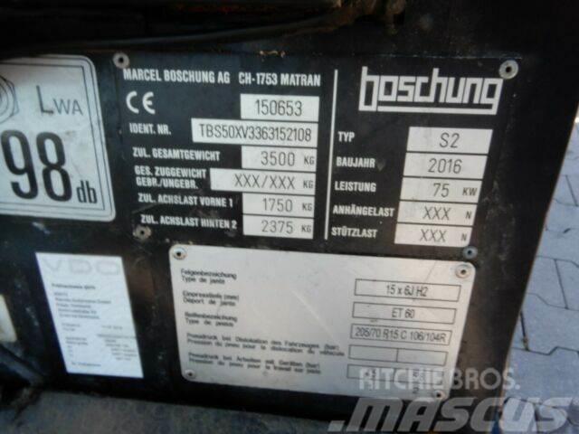 Boschung S2 Ielu tīrīšanas mašīnas