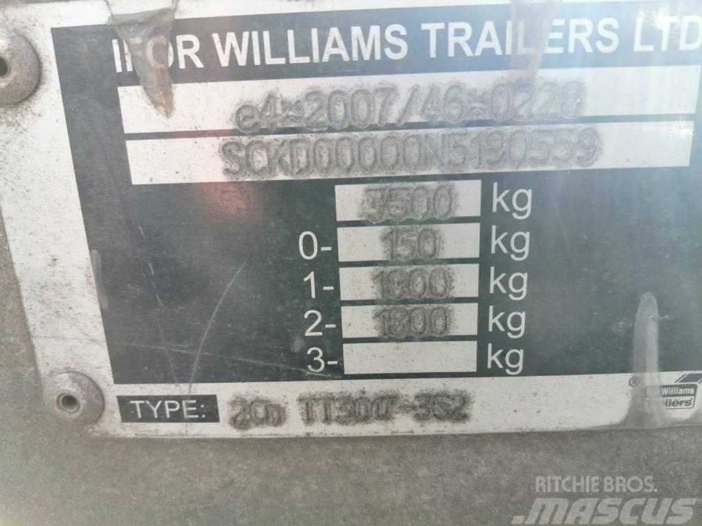 Ifor Williams TT3017185 Tipper Trailer Treileri-pašizgāzēji