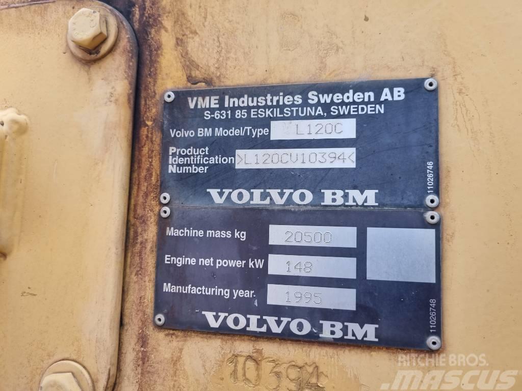 Volvo BM L120C Iekrāvēji uz riteņiem
