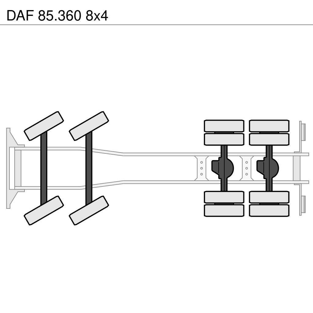 DAF 85.360 8x4 Betonvedēji