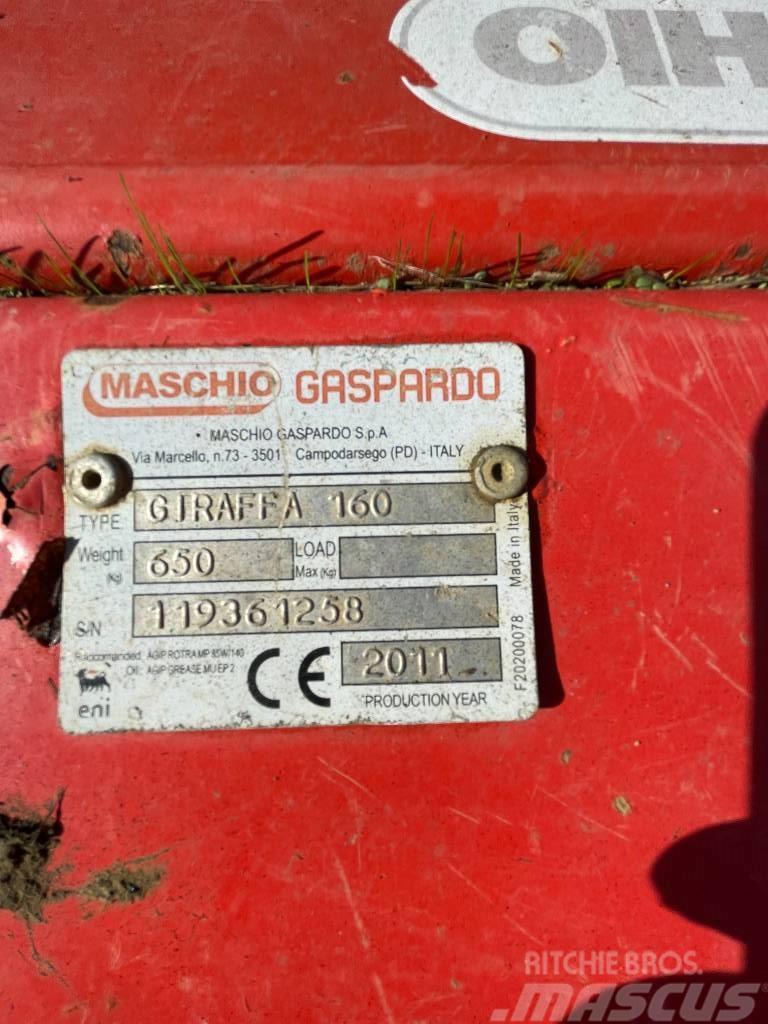 Maschio Giraffa 160 Pļaujmašīnas/pašgājēji