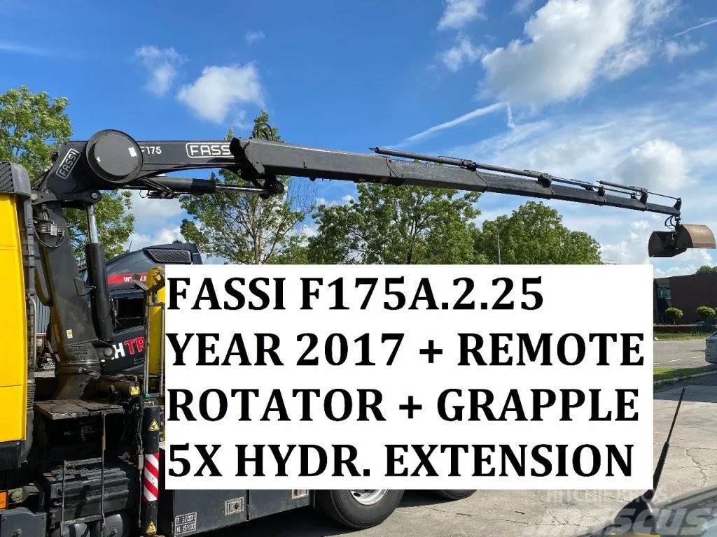 Fassi F175A.2.25 + REMOTE + ROTATOR + GRAPPLE F175A.2.25 Iekrāvēju krāni