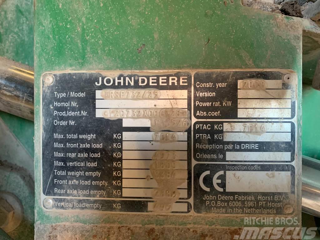 John Deere 732 Piekabināmie smidzinātāji(miglotāji)