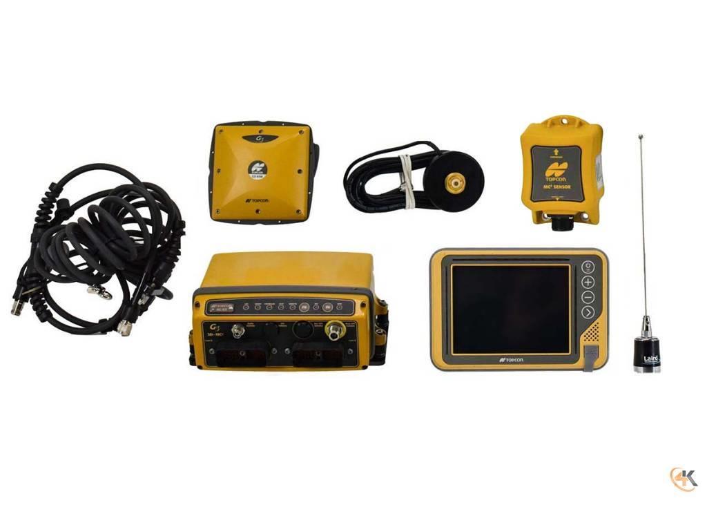 Topcon 3D-MC2 Dozer MC Kit w/ GX-55 & Single MC-R3 UHF II Citas sastāvdaļas